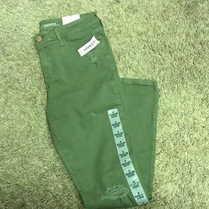 Women’s distressed rockstars super skinny jeans